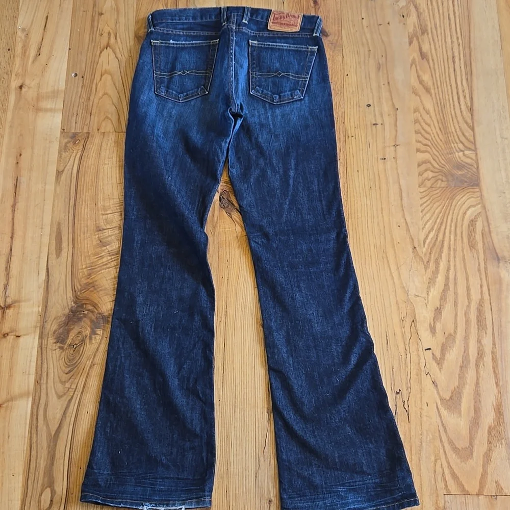 Lucky Brand Bootcut Jeans Size 30/10 Long Inseam 33" - Picture 6 of 8